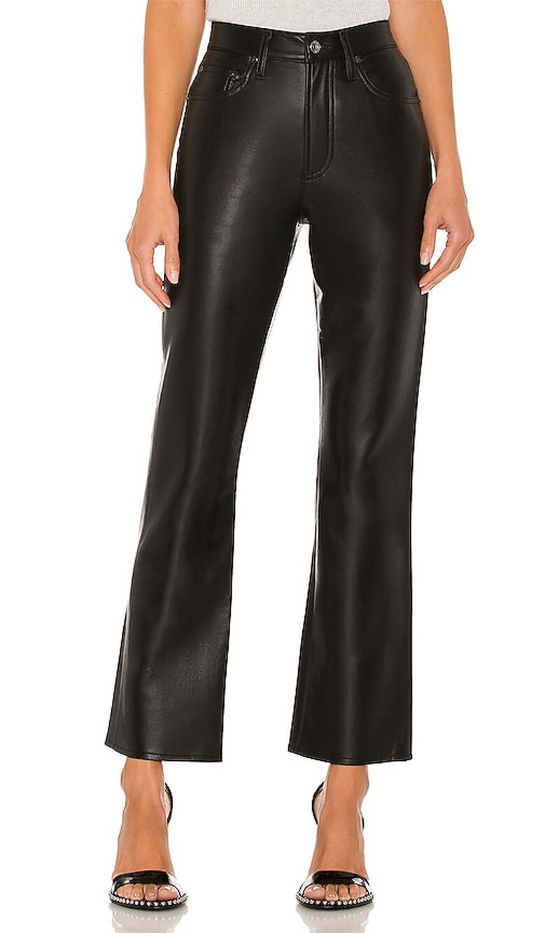 Agolde Recycled Black Relaxed Boot Pants Size 26